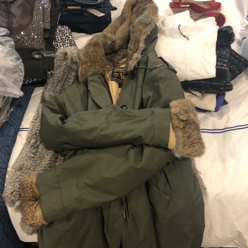 Brand new (no tags) woolrich coat size M